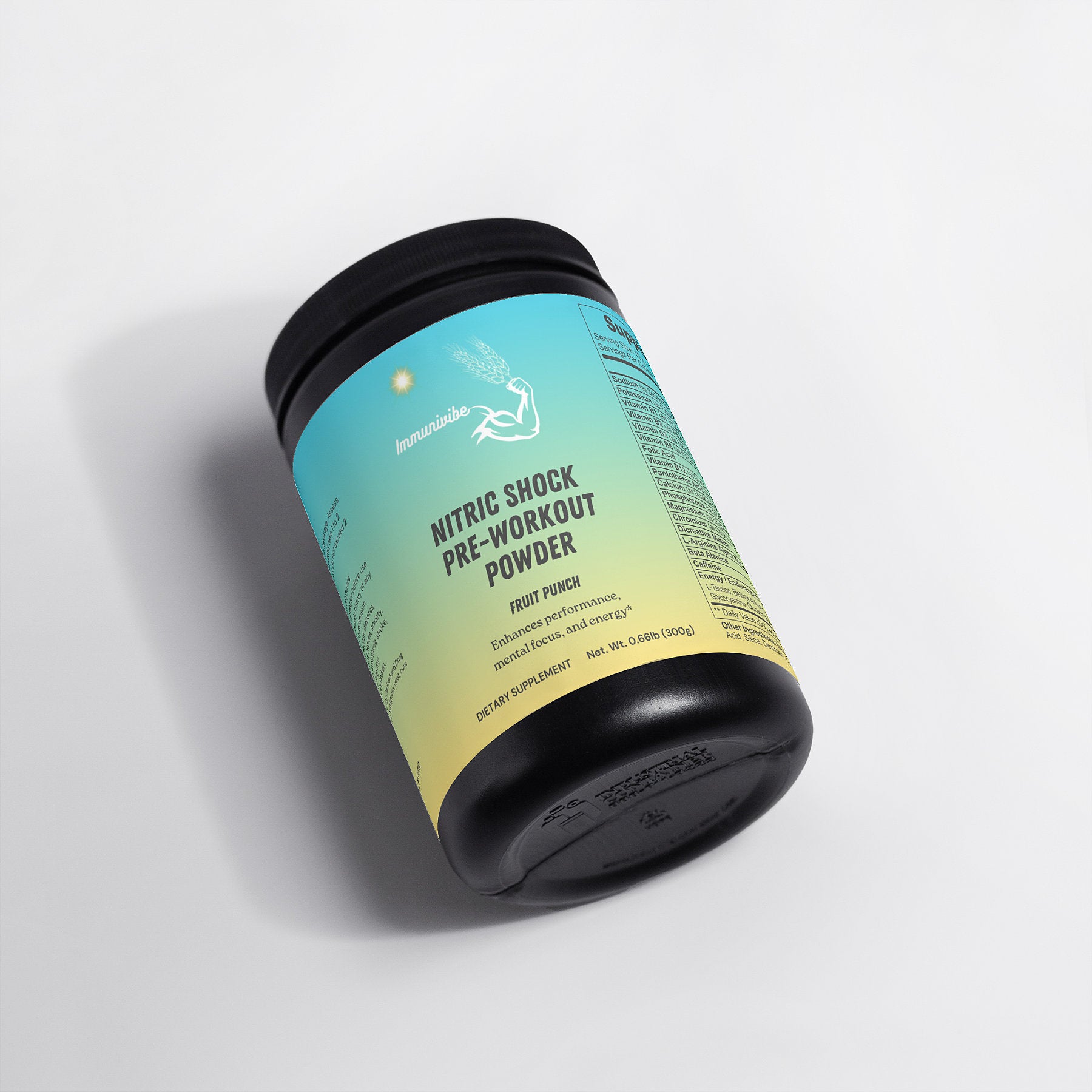 Nitric Shock Pre-Workout Powder (Fruit Punch)